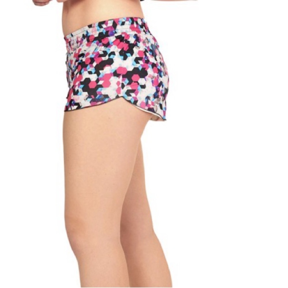 Geometric Multi-Color Running Shorts Speedo XS new